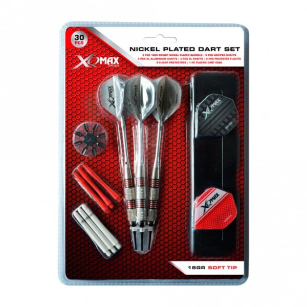 Noolte kinkekomplekt - XQMAX Soft nooltekomplekt paljude lisadega - 18g