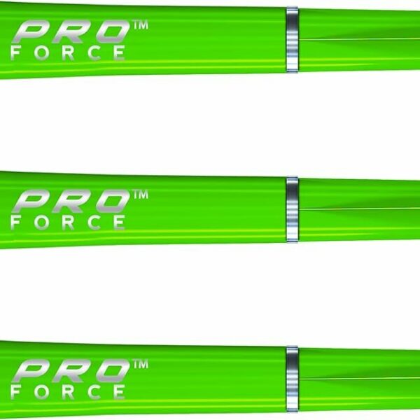 Winmau Pro Force Medium plastikust varred - roheline - 48 mm