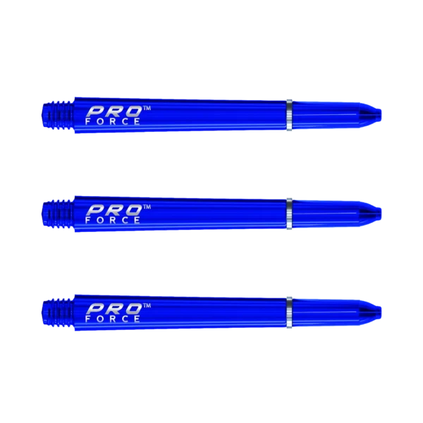 Winmau Pro Force Medium plastikust varred - sinine - 48 m