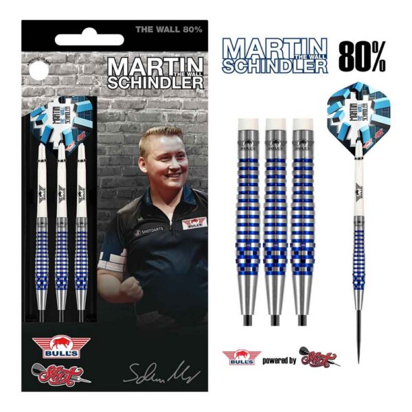 Bulls - noolekomplekt – Martin Schindler - The Wall - PCT Blue – 22g