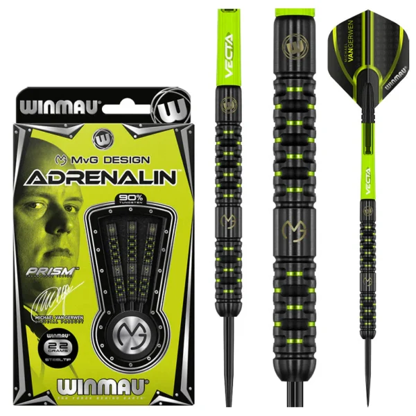 Winmau - noolekomplekt - MVG Adrenalin - 22g