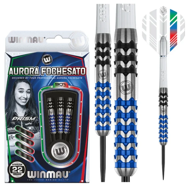 Winmau – noolekomplekt – Aurora Fochesato – 22g