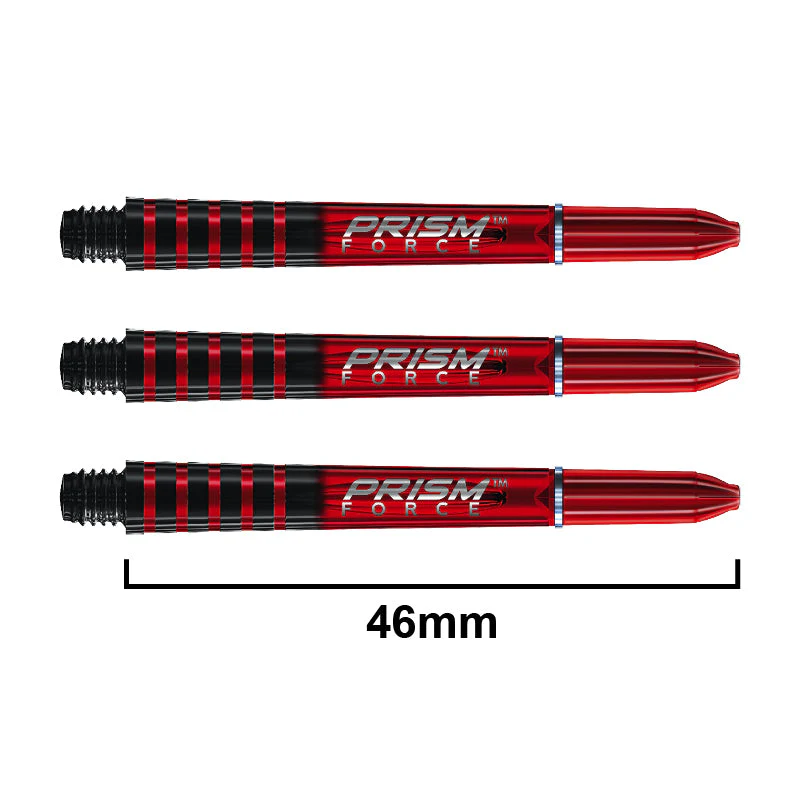 Winmau - noolevars plastik punane 46mm