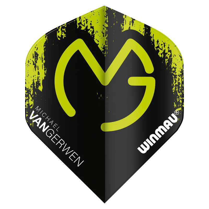 Winmau - suled - MvG roheline & must - standard - Image 3