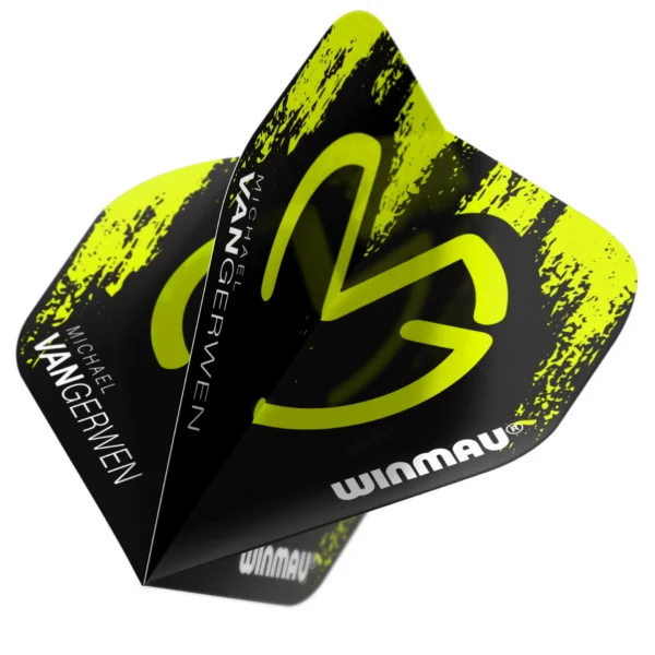 Winmau - suled - MvG roheline & must - standard
