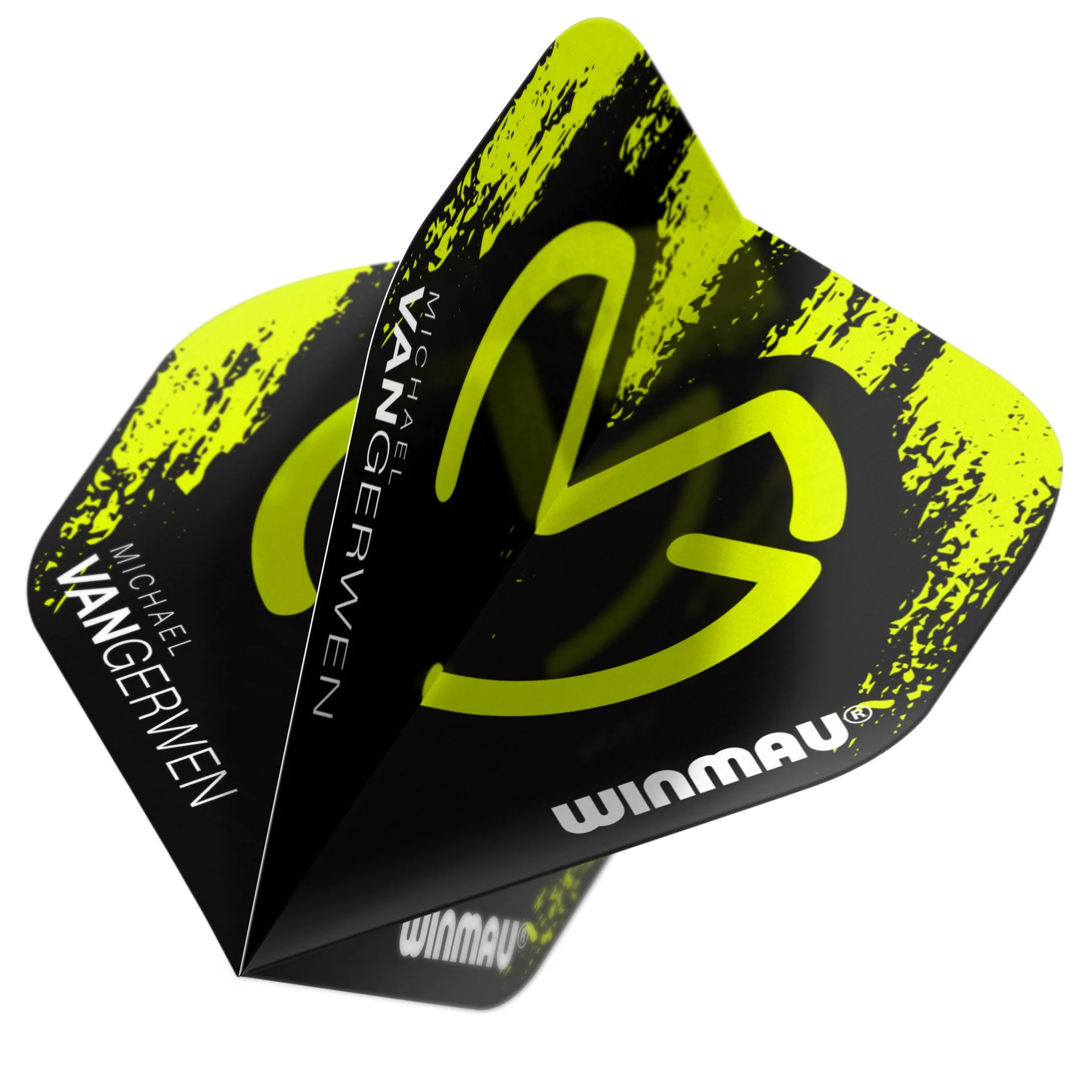 Winmau - suled - MvG roheline & must - standard