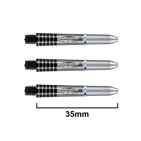 Winmau - Prism Force varred - Short - vartel on Pro-Lock rõngad - 35mm - clear