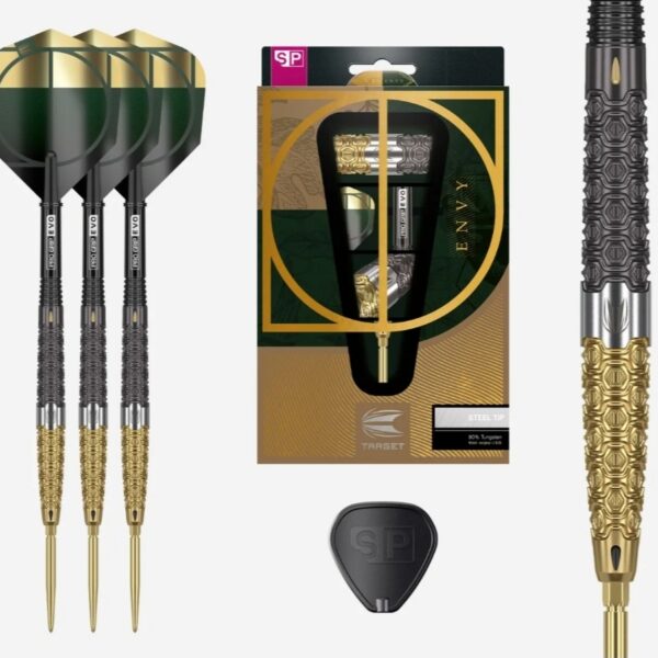 Target Darts Cult Envy 01 90% Tungsten Steel Tip Darts 24g