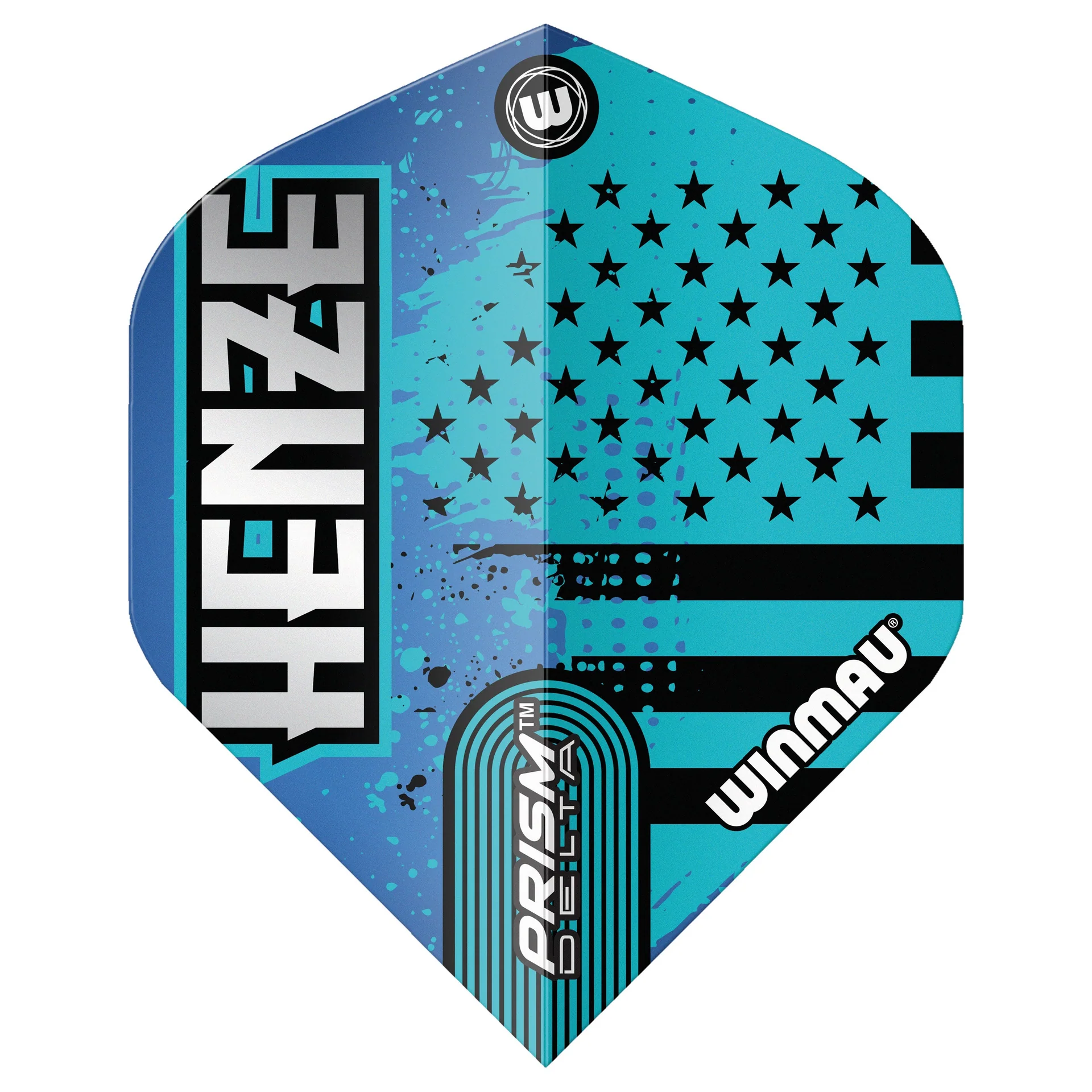 Winmau - suled - Rick Henze Blue -100 mikronit - standard - Pilt 2