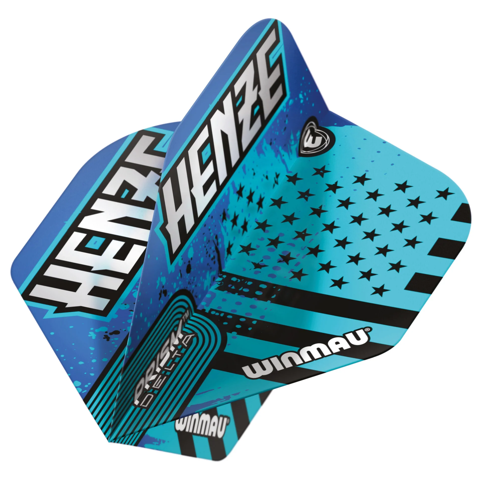 Winmau - suled - Rick Henze Blue -100 mikronit - standard