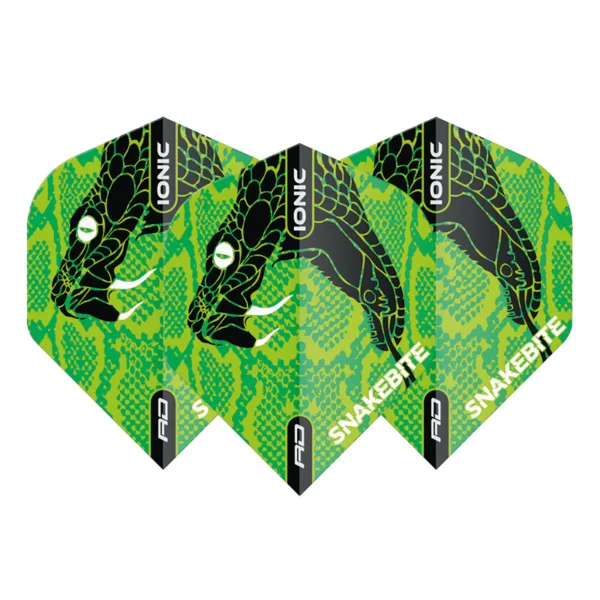 RedDragon - suled - Peter Wright roheline Snake Head Ionic Hardcore - standard
