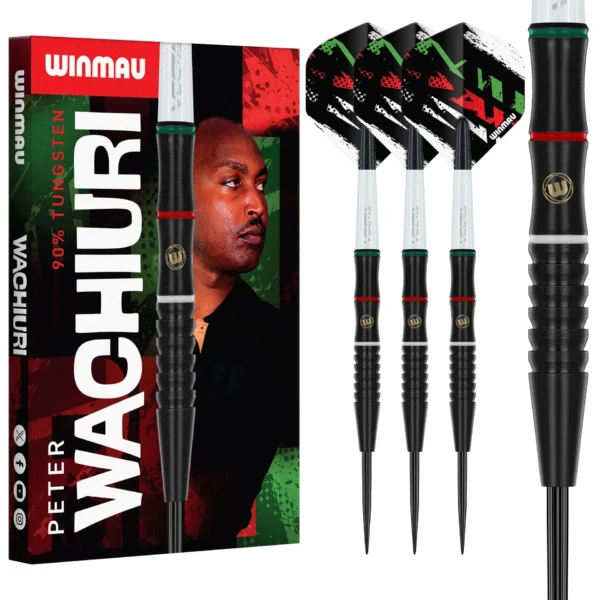 Winmau - noolekomplekt - Peter Wachiuri Signatur nooled - 90% volframterasest ots - 22g