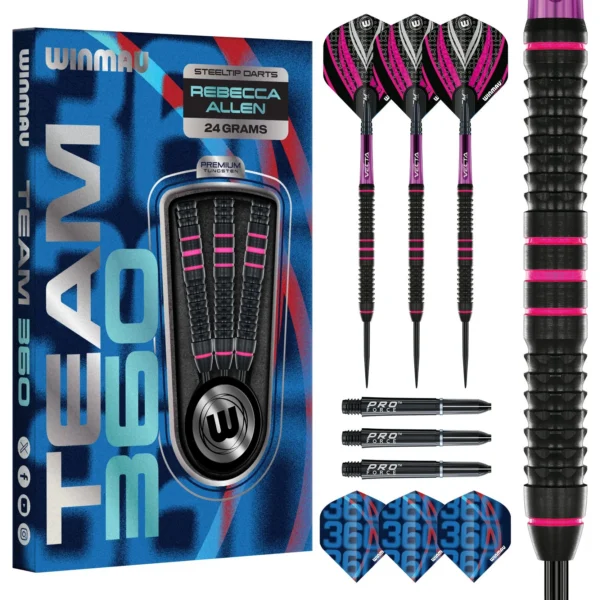 Winmau - noolekomplekt - Rebecca Allen - 24g