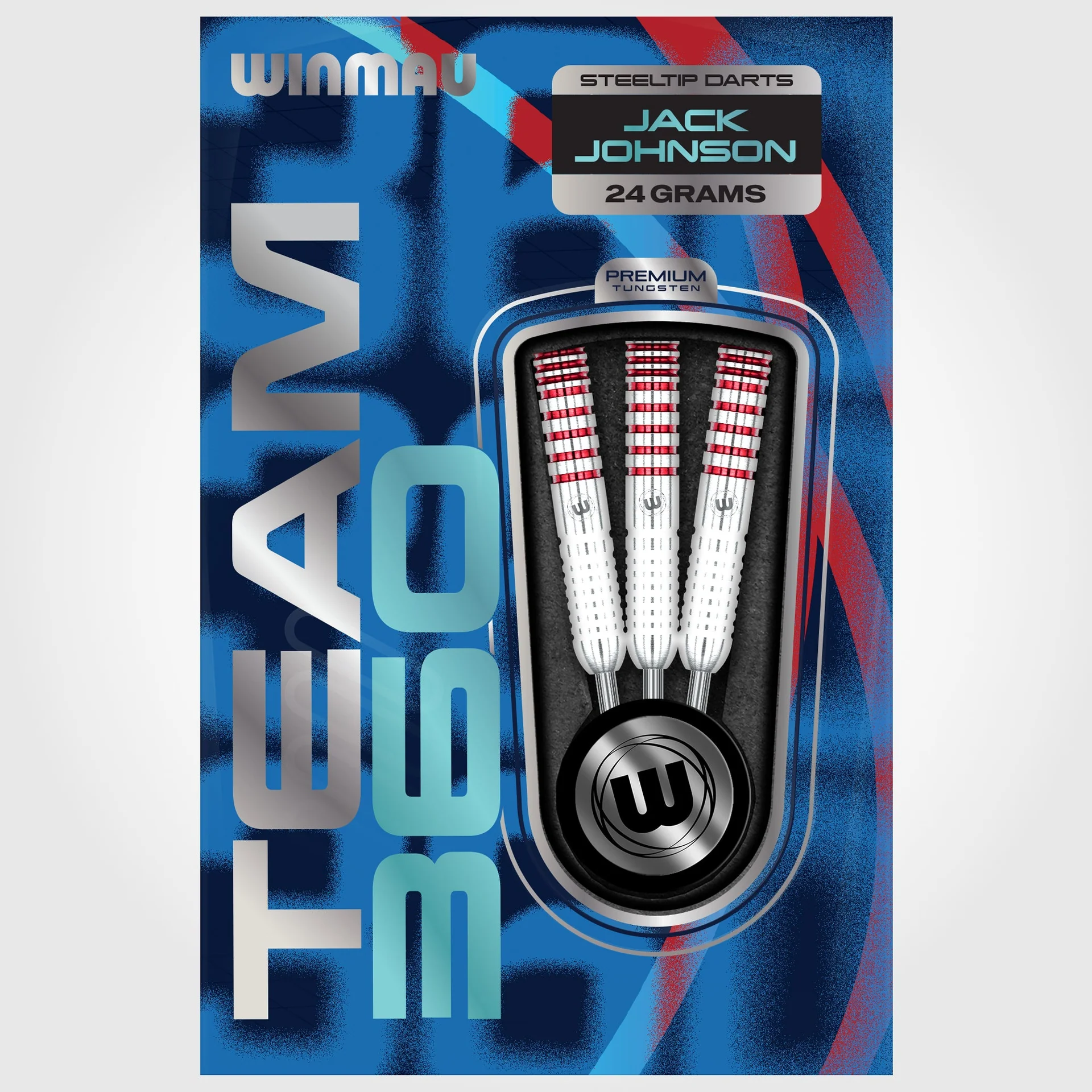 Winmau - noolekomplekt - Jack Johnson - 24g - Image 7