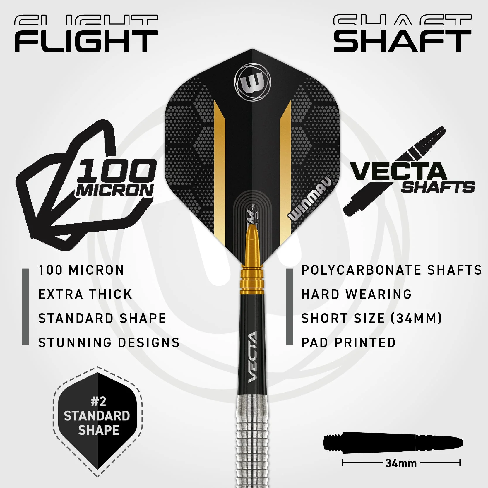 Winmau - noolekomplekt - Jack Nankervis - 24g - Pilt 4