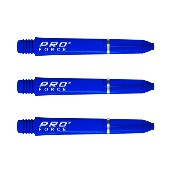 Winmau Pro Force Short plastikust varred - sinine - 35 mm