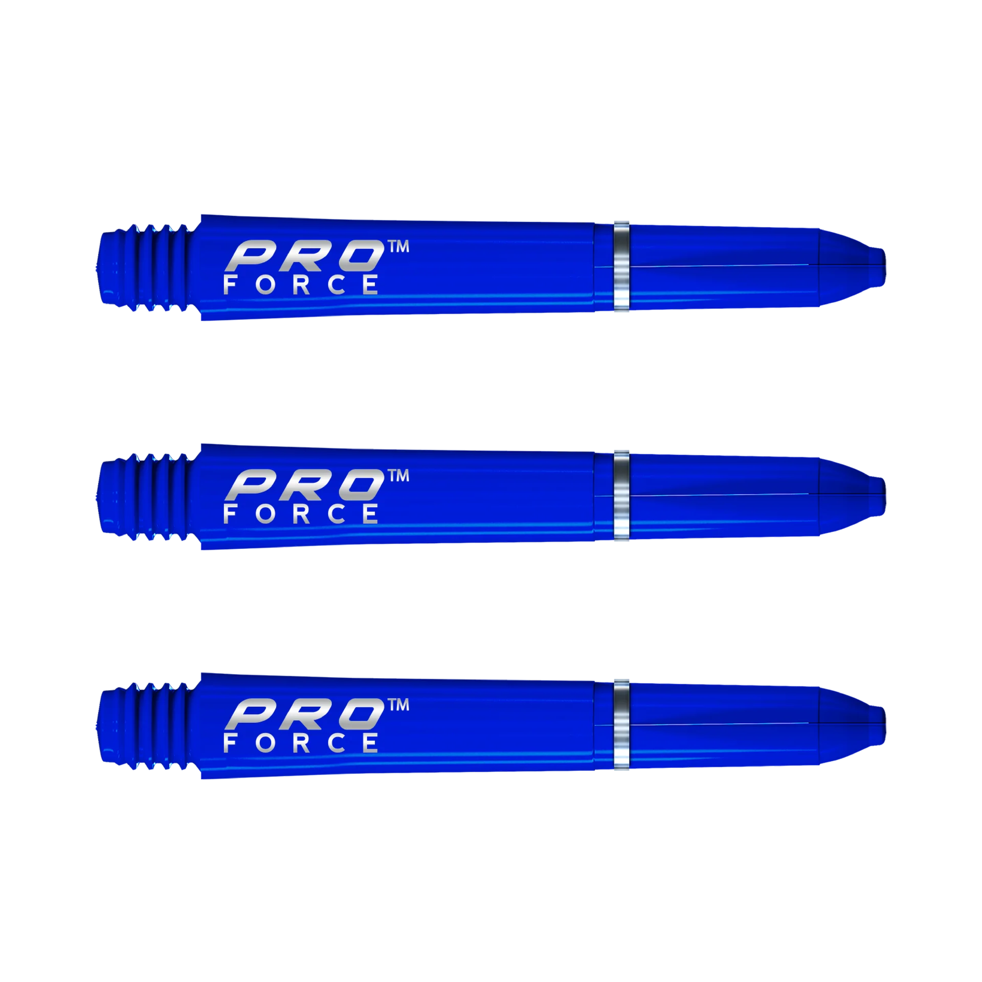 Winmau Pro Force Short plastikust varred - sinine - 35 mm