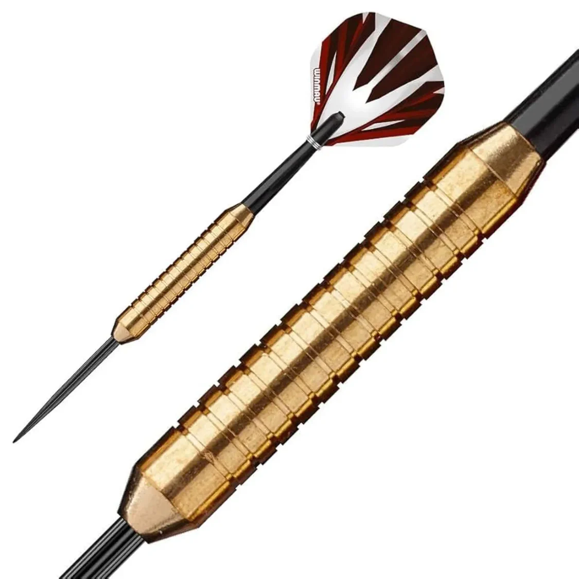 Winmau Broadside messingist nooled terasest otsaga nooled 22g - Image 2