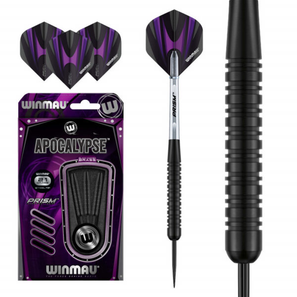 Winmau - noolekomplekt - Apocalypse - 21 gram - brass