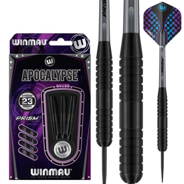 Winmau - noolekomplekt Apocalypse 23g - brass