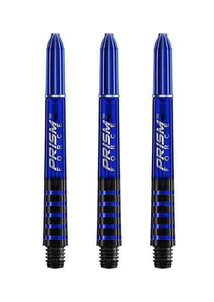 Winmau - Prism Force noolevars plastik sinine (läbipaistev) - 48 mm