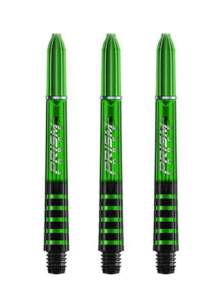 Winmau - Prism Force noolevars plastik roheline(läbipaistev) - 48mm