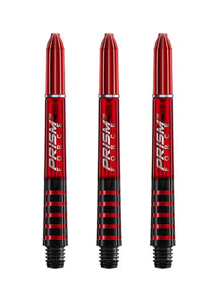 Winmau - Prism Force noolevars plastik punane - 48mm