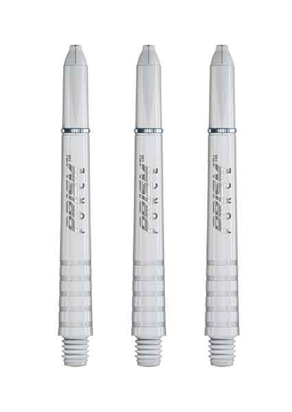 Winmau – Prism Force noolevars plastik – valge – 48mm