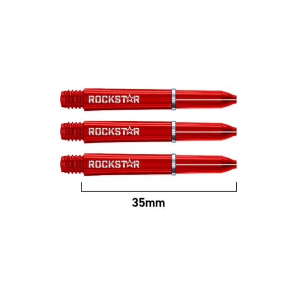 Winmau - Joe Cullen Rockstar nailonist varred - punane - 35mm