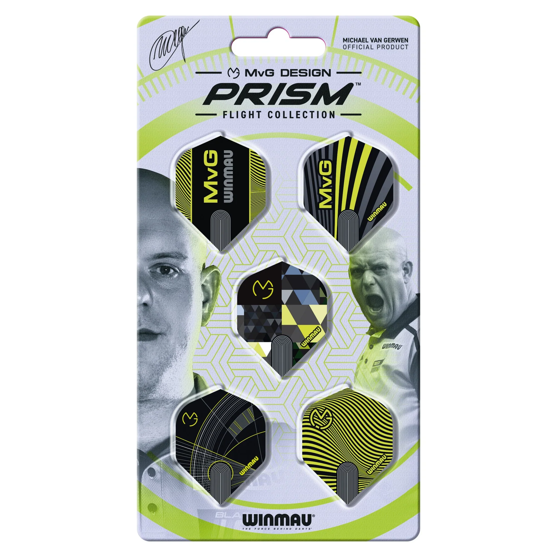 Winmau MvG Prism suled - kollektsioonikaart