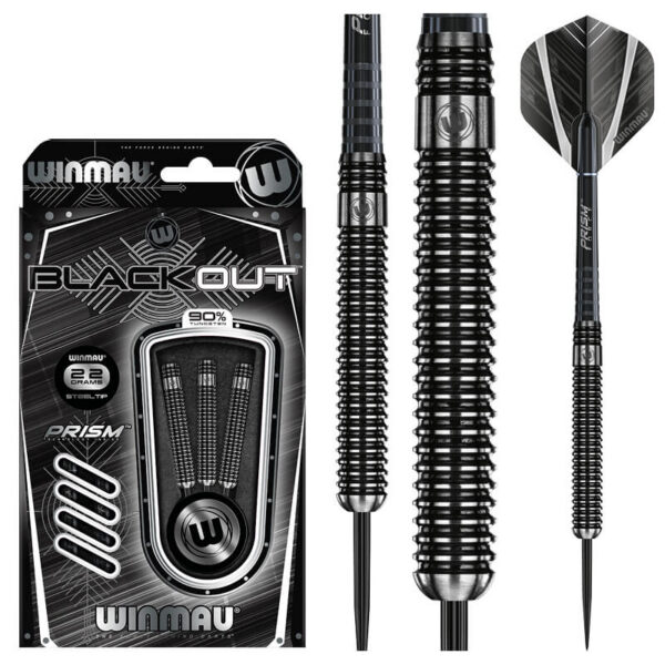 Winmau - noolekomplekt -Blackout 1 - 22g