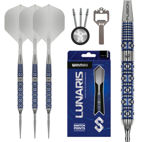 Winmau - Lunaris Switch Point Darts - Parallel -23g
