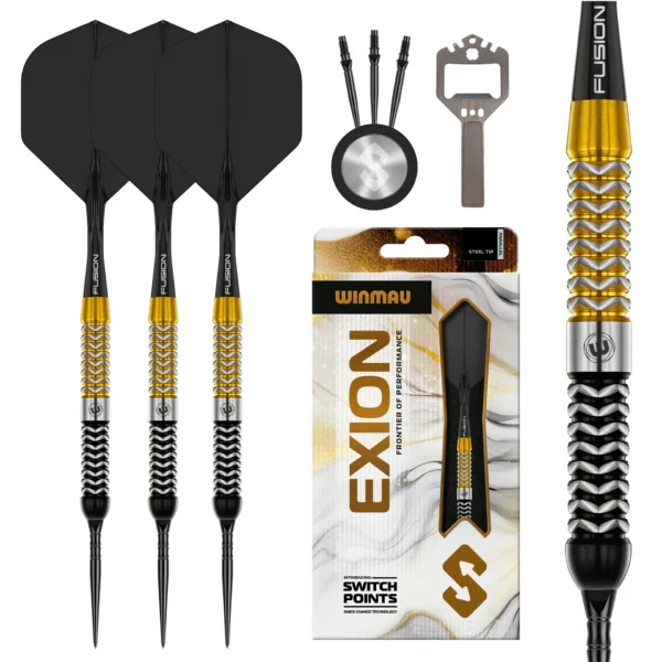 Winmau - Exion Switch Point Darts - Parallel -23g