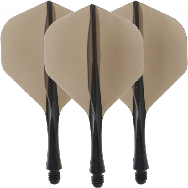 Caliburn - SUP integreeritud noolesuled - nr2 - standard -  läbipaistev must - 27,5mm