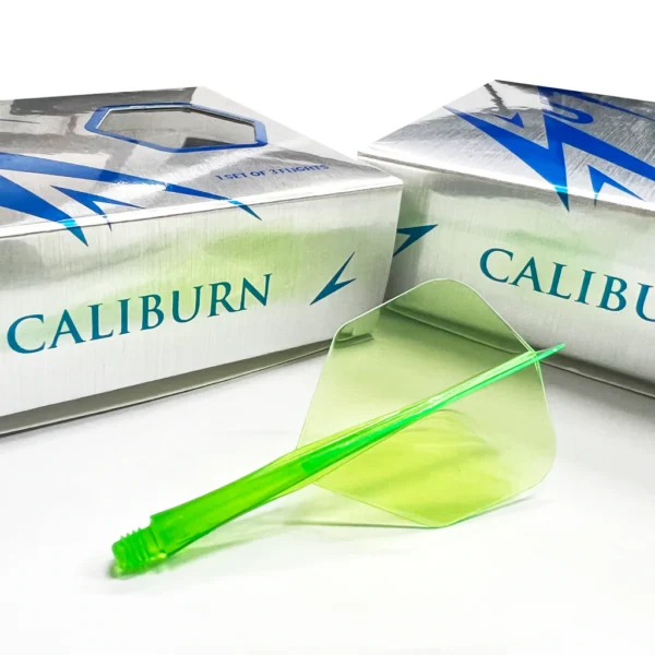 Caliburn - SUP integreeritud noolesuled - nr2 - standard - neon kollane (läbipaistev) - 33,5mm