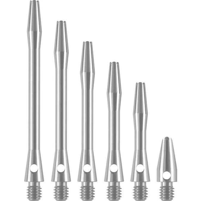 Designa - Alumiiniumvars - Metal Dart Stems - hõbe - 37mm - Image 2