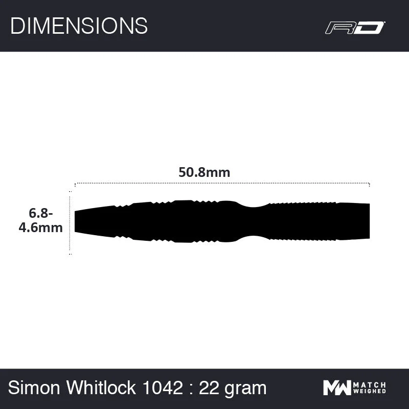 Winmau - noolekomplekt - Simon Whitlock 2 -22g - Image 6