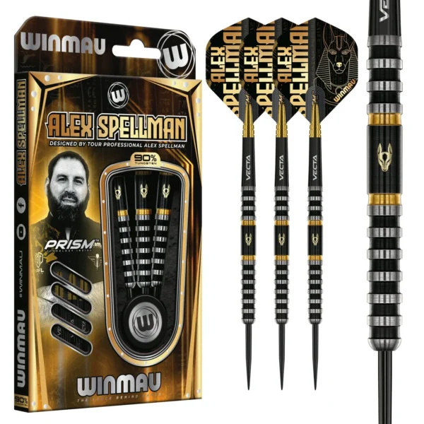 Winmau - noolekomplekt - Alex Spellman - 24g