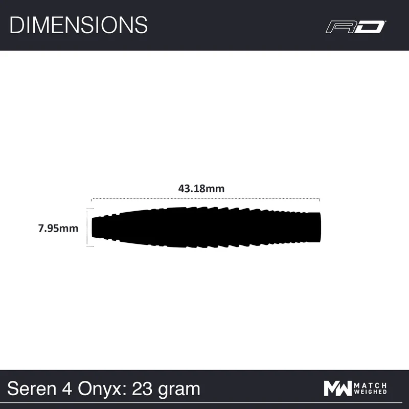 Red Dragon noolekomplekt – Seren 4 Onyx – 23g - Pilt 6