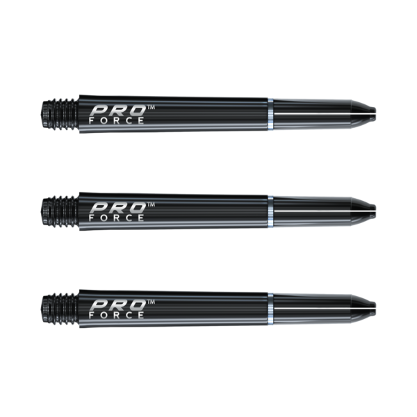 Winmau Pro Force Short plastikust varred - must - 41 mm