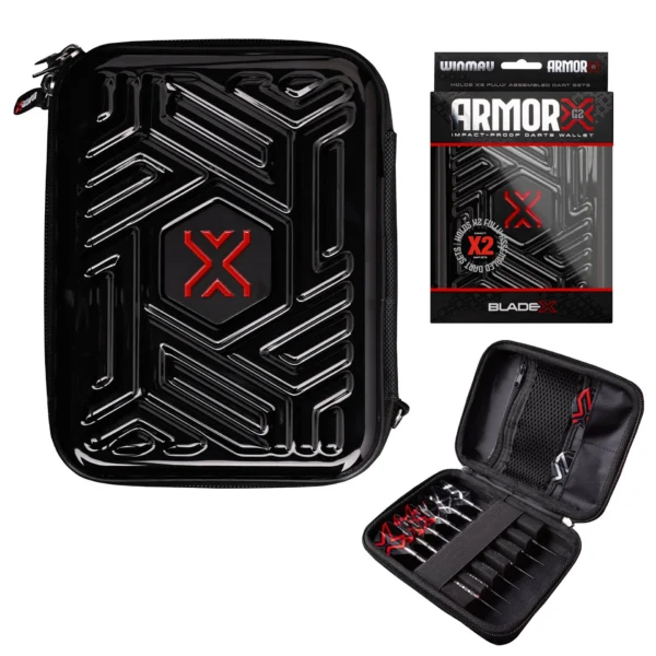 Winmau - Blade X - Armor G2 Darts noolekott must