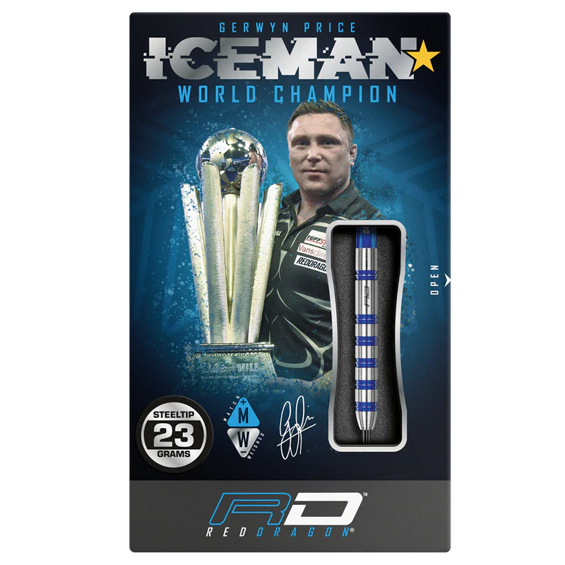 RedDragon noolekomplekt – Gerwyn Price Iceman Challenger - 23g - Image 4