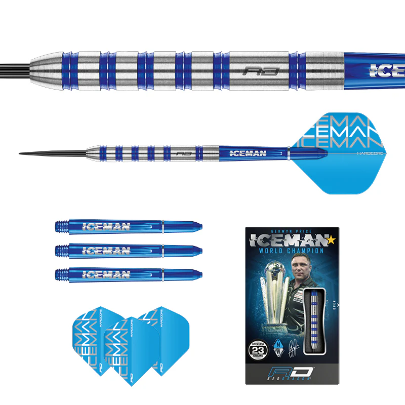 RedDragon noolekomplekt – Gerwyn Price Iceman Challenger - 23g - Image 5