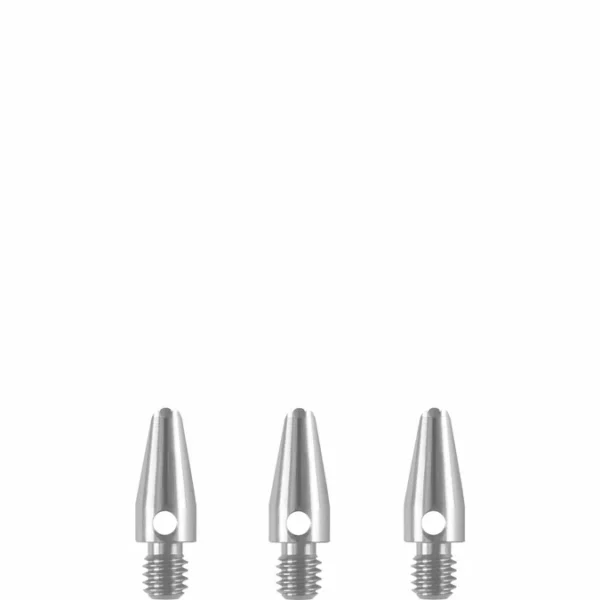 Designa - alumiiniumist dartsi varred- hõbe - 12 mm