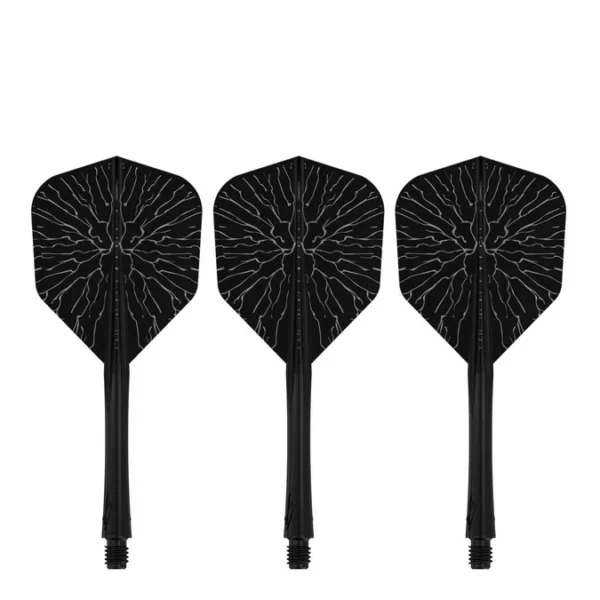 Caliburn - SUP integreeritud noolesuled - Standard No6 - Crack- must - 33,5mm