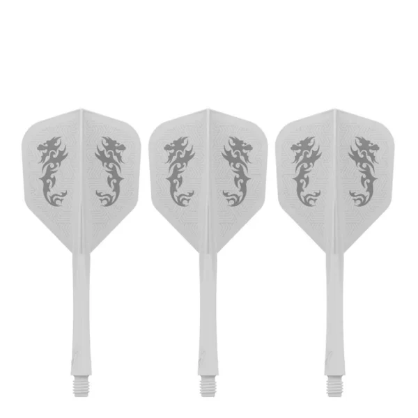 Caliburn - SUP integreeritud noolesuled - standard No6 - draakoni disain valge - 33,5mm