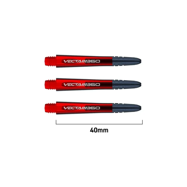 Winmau - Vecta Blade 360 - punane - 40mm