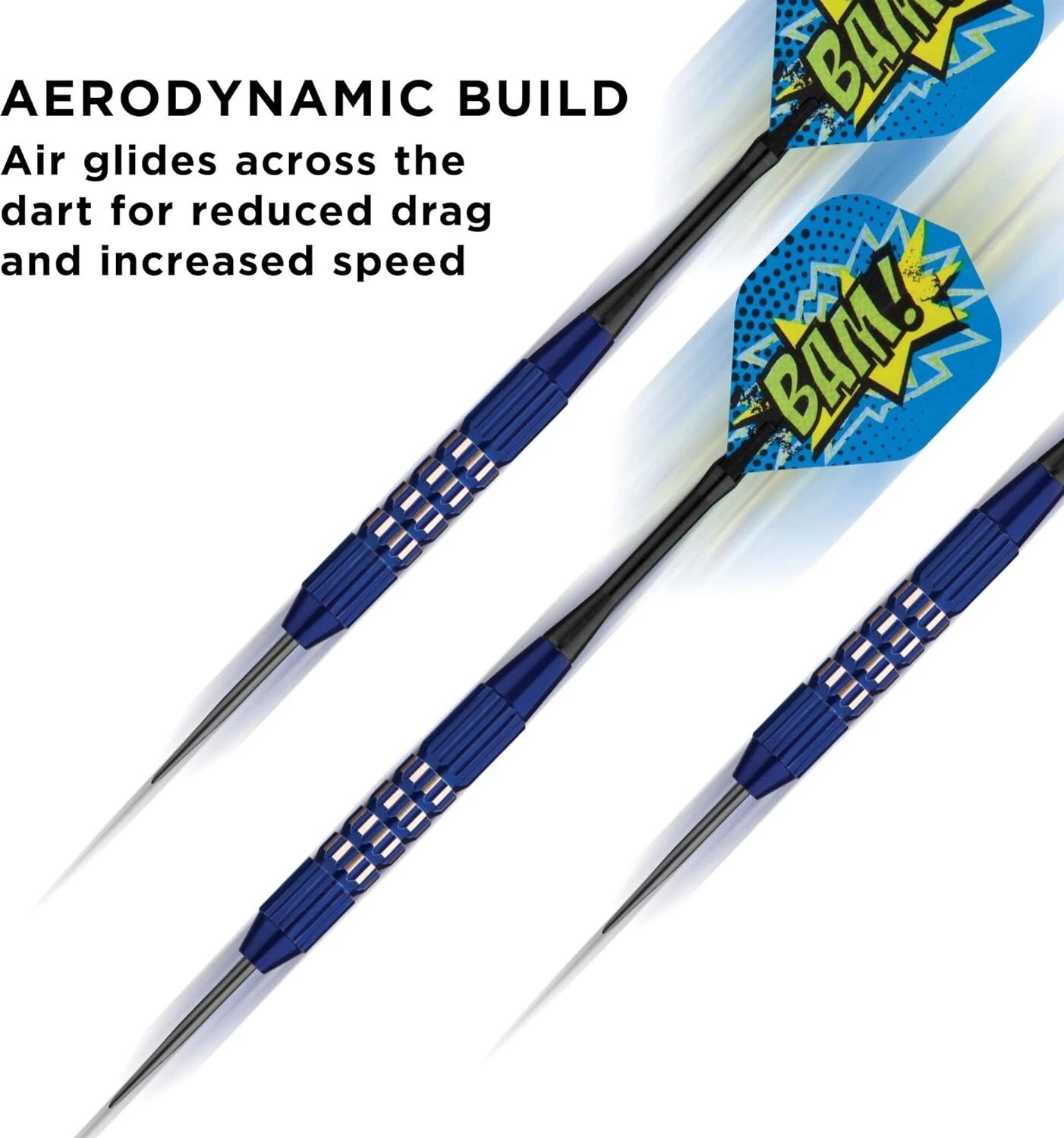 Viper - noolekomplekt - Comix Darts - Brass - sinine - 22g - Image 3