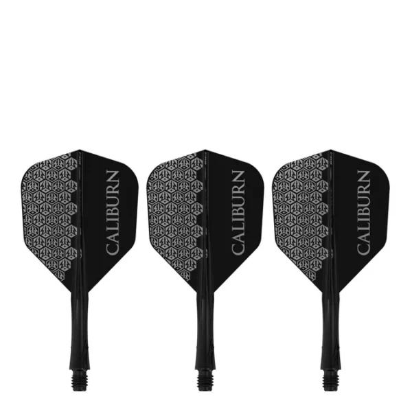 Caliburn - SUP integreeritud noolesuled  - standard No6 - Must Caliburni logoga - 21,5mm