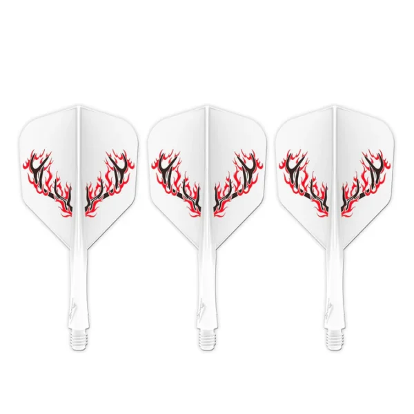 Caliburn - SUP integreeritud noolesuled - standard - No6 - Rynit valge - 21,5mm